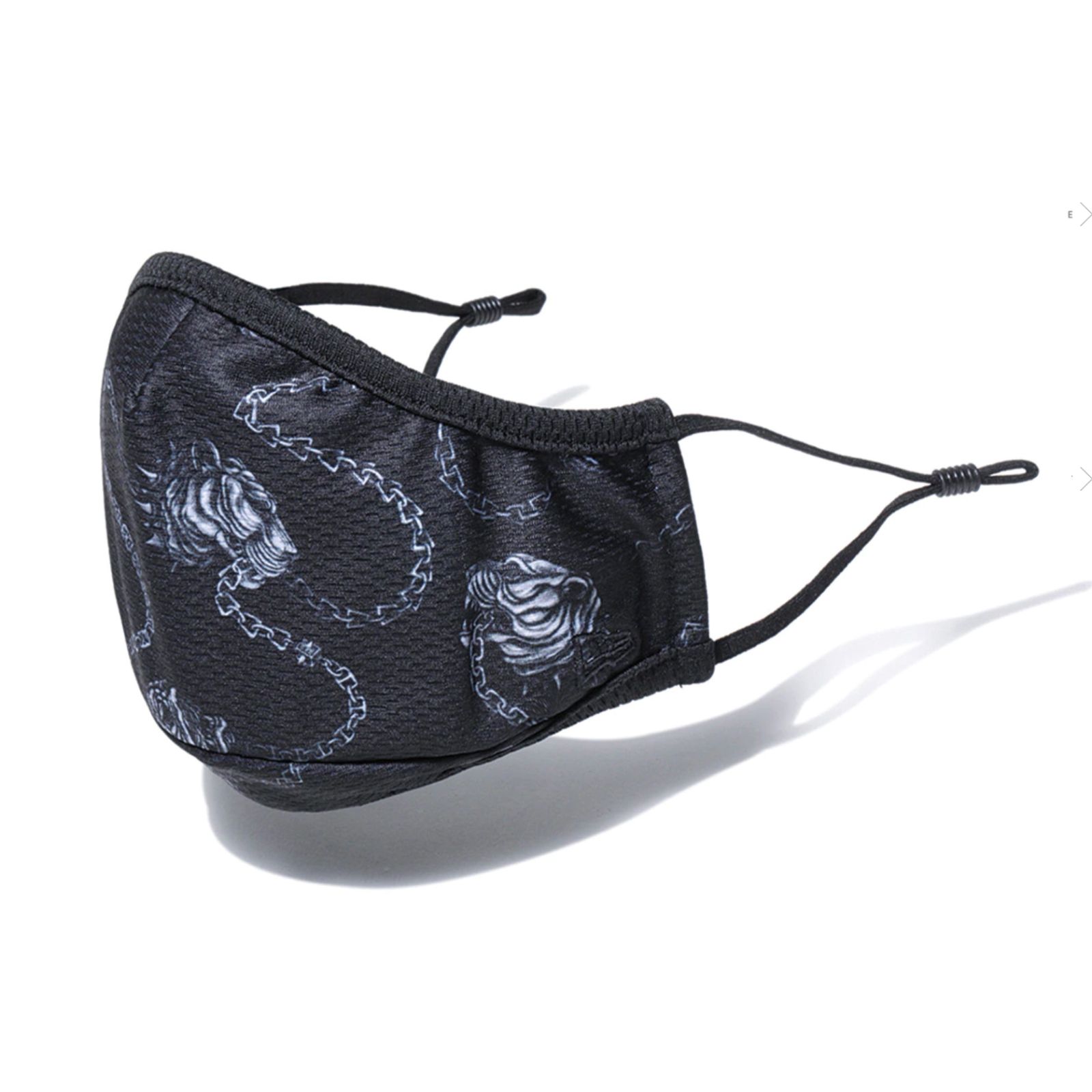 Yohji yamamoto マスク MASK WITH HOOK BLACK - Yohji Yamamoto POUR HOMME(ヨウジ