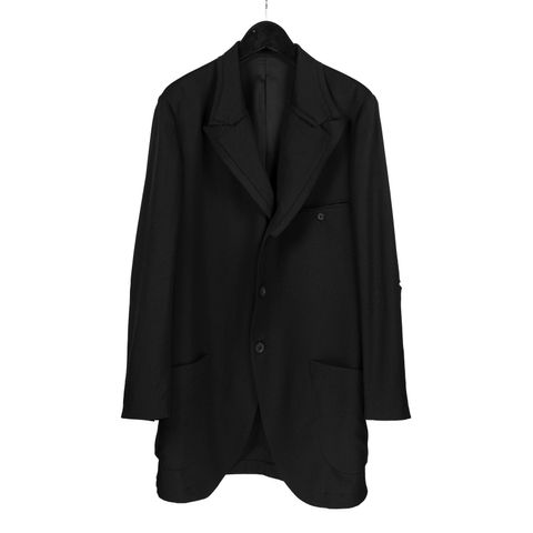 pour homme 裁ち切りラペルJギャバ / HG-J22-100