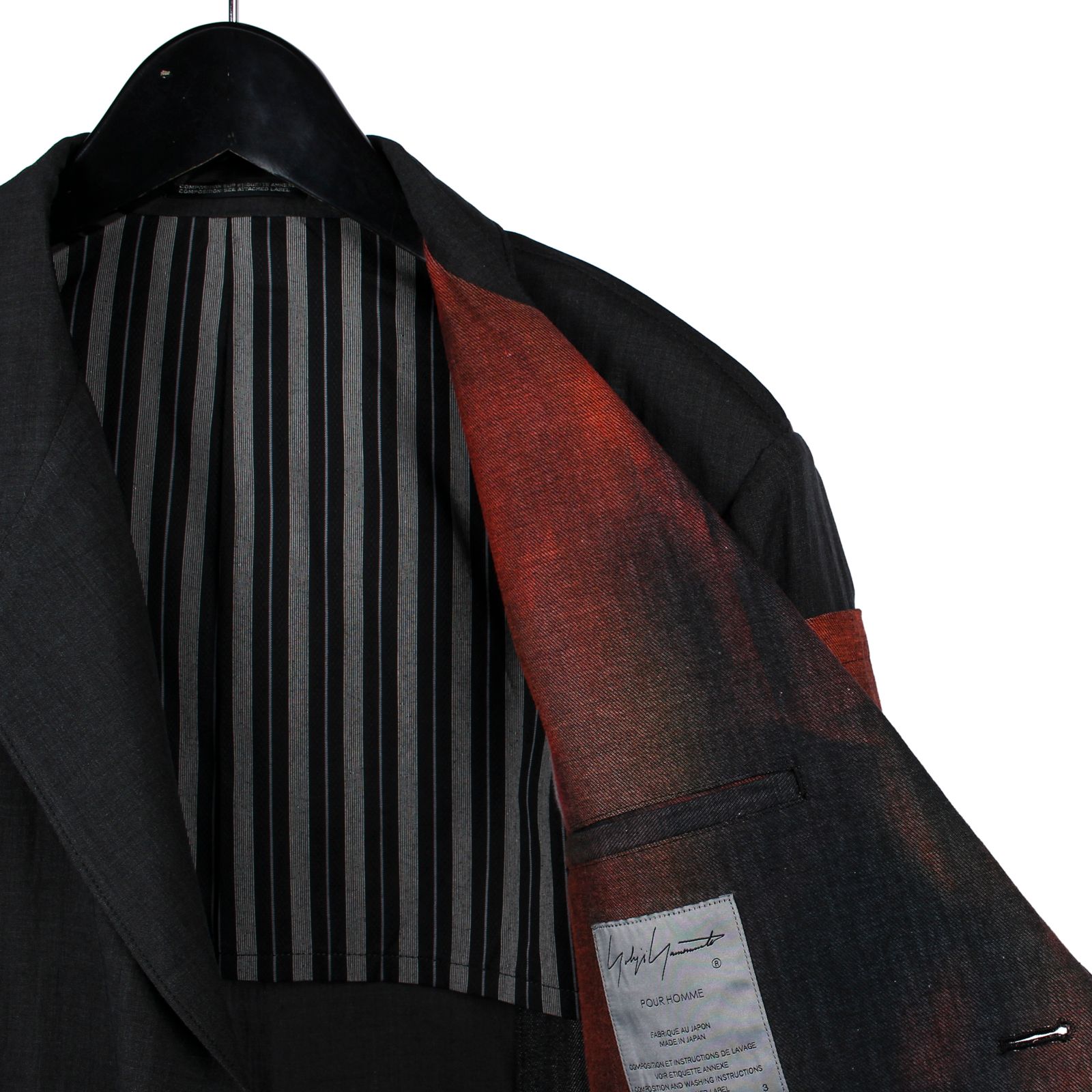 yohji yamamoto - pour homme Light柄JKT / HZ-J43-810 | ALUBUS