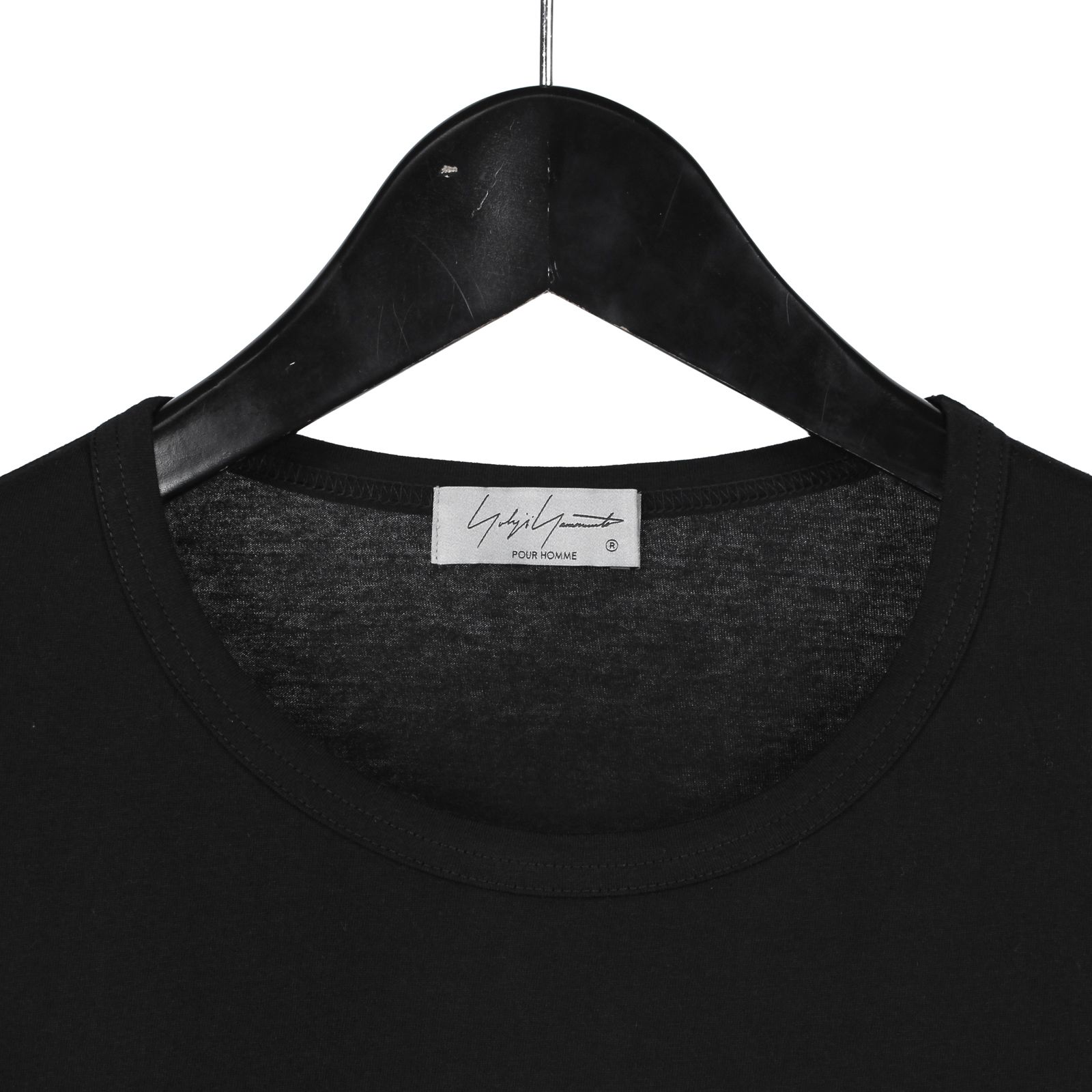 pour homme | プリント長袖B (メンズ) / ブラック / HP-T66-993