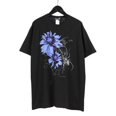 Ground Y | 20/COTTON JERSEY FLOWER&SPIDER / 半袖Tシャツ (ユニセックス) / GL-T73-070