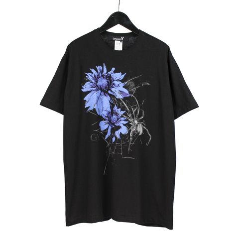 Ground Y | 20/COTTON JERSEY FLOWER&SPIDER / 半袖Tシャツ (ユニセックス) / GL-T73-070