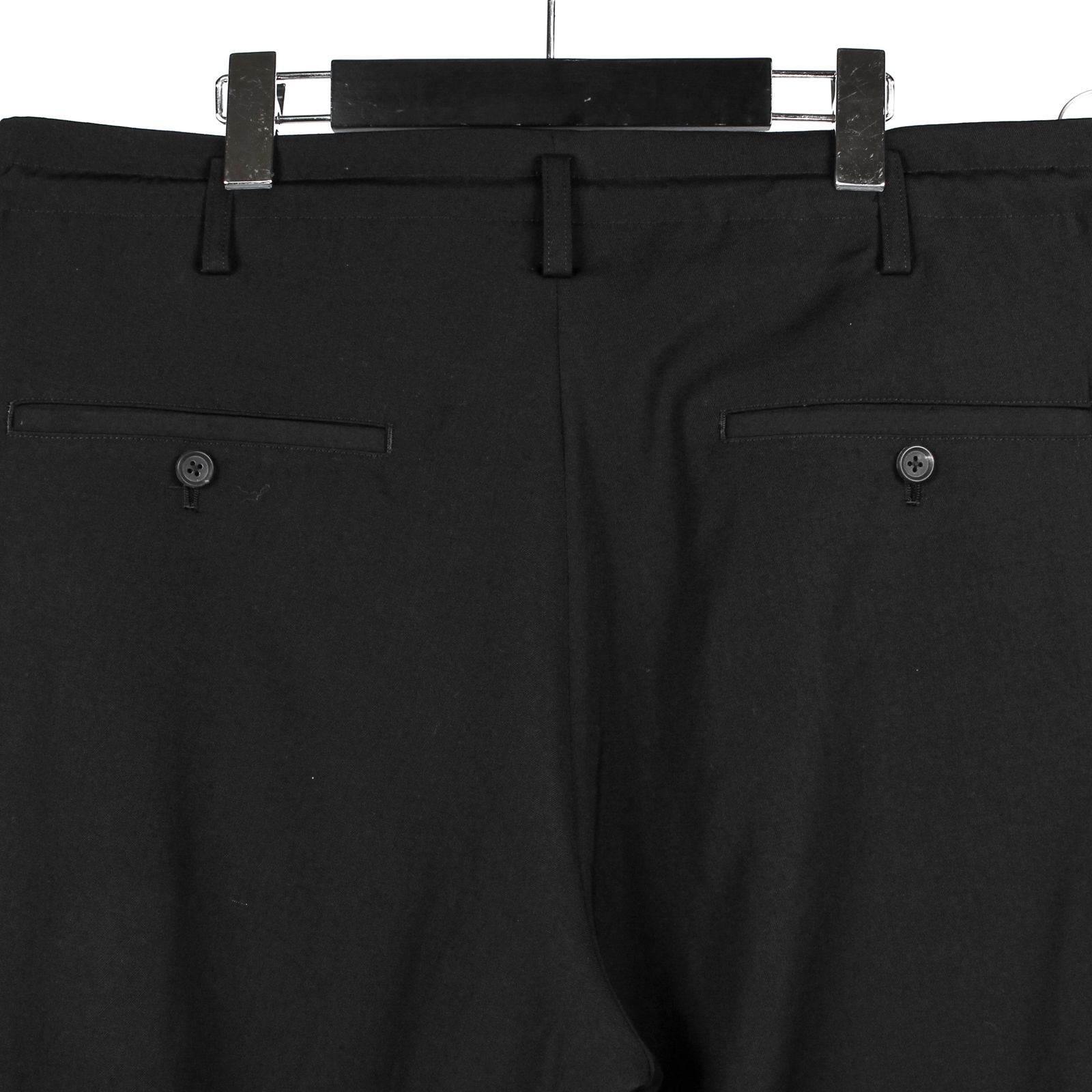 pour homme | 裾ベルトP (メンズ) / シワギャバ / ブラック / HP-P45-100