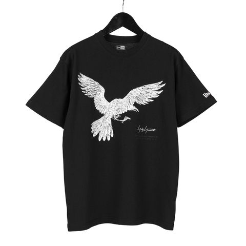 pour homme × NEW ERA CROW PRINT SHORT SLEEVES TEE / HG-T94-995