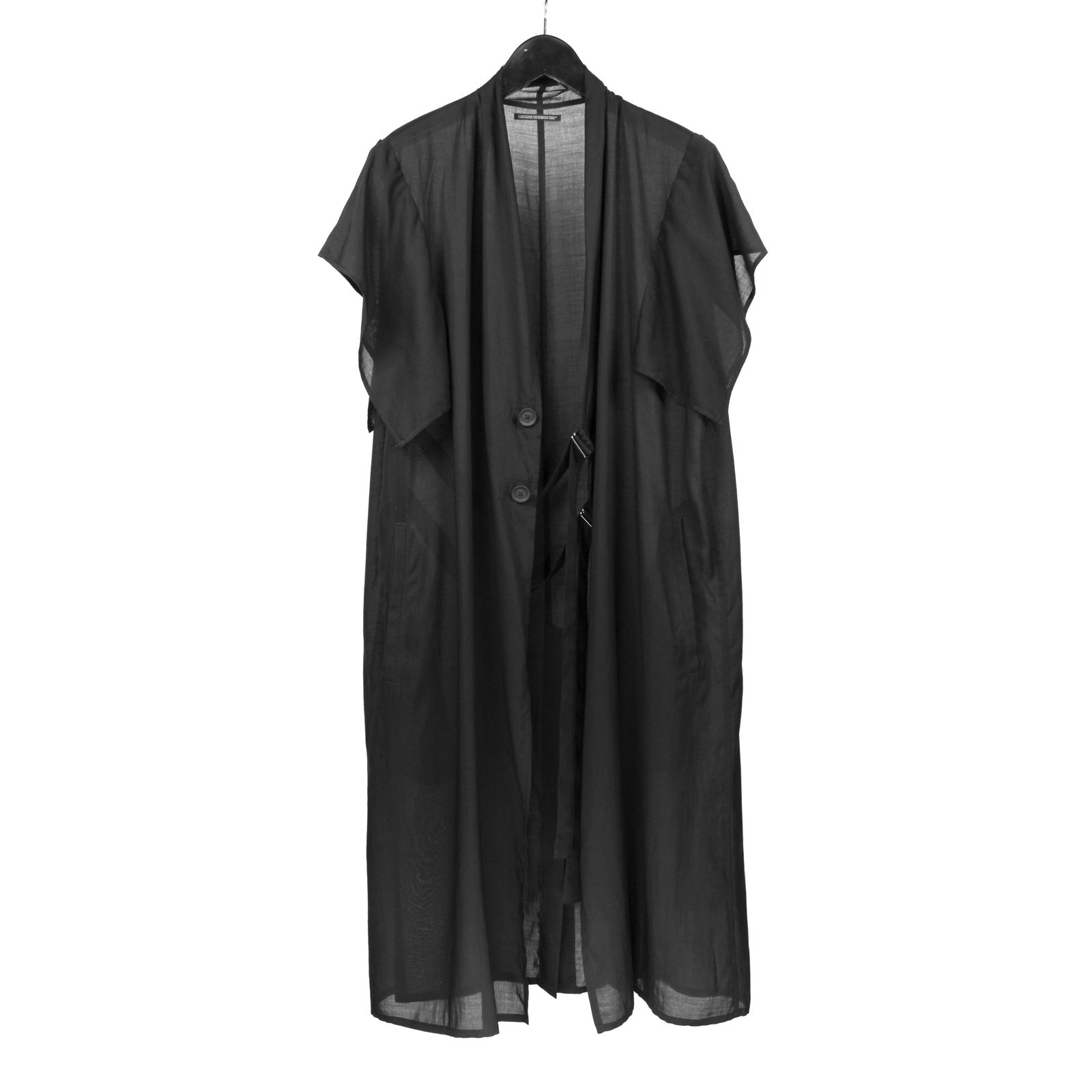 pour homme | フラシ袖付ロングベスト (メンズ) / ベスト / HK-V05-215