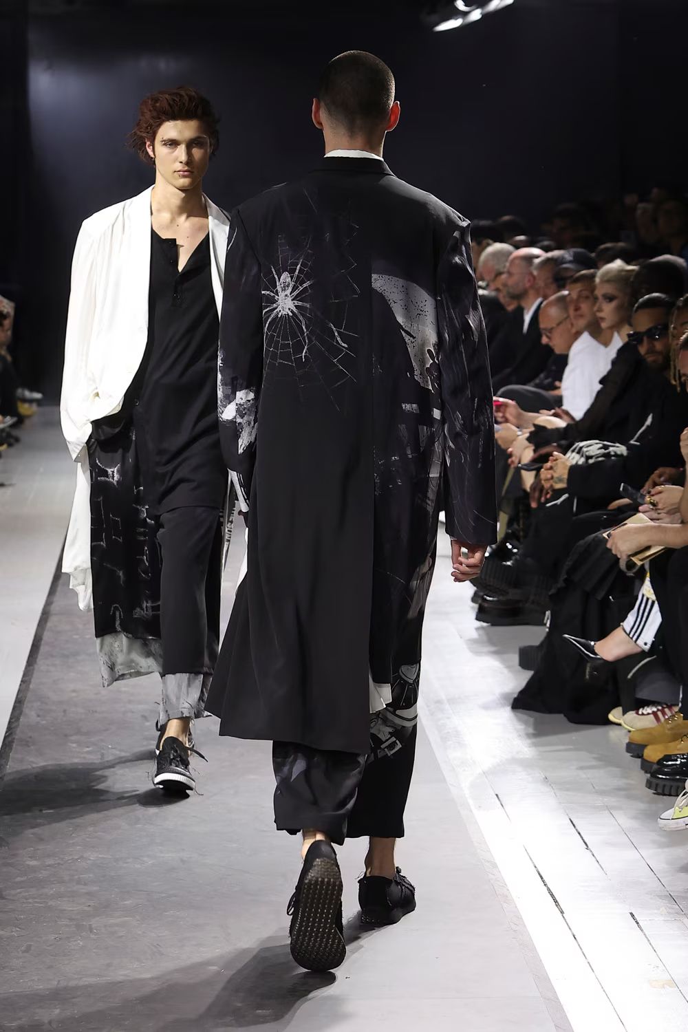pour homme | 車輪PTパンツ (メンズ) / プリントパンツ / ブラック / HP-P64-813