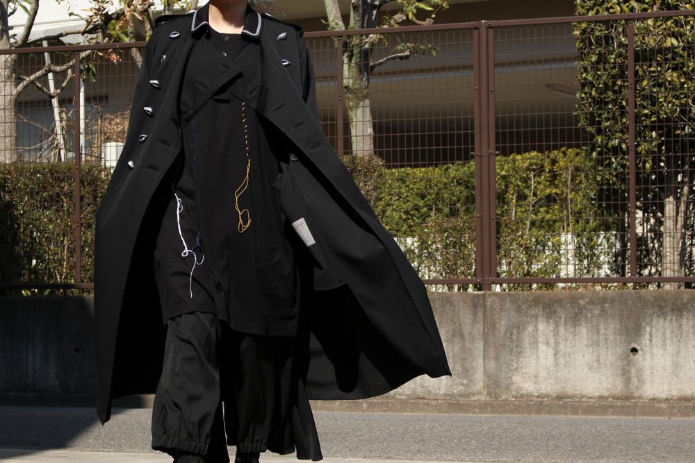Yohji Yamamoto ["松岡正剛"氏のメッセージを取り入れた作品]