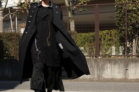 Yohji Yamamoto ["松岡正剛"氏のメッセージを取り入れた作品]
