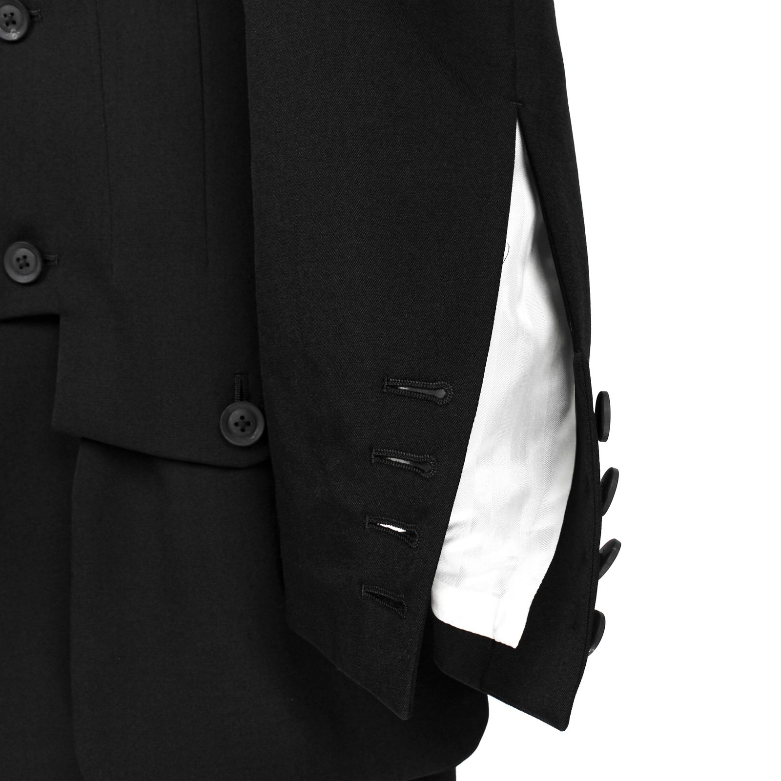 Yohji Yamamoto pour homme フラシ胸あて釦止めJKT - beaconparenting.ie