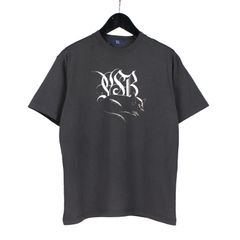 Y's…. | プリントTシャツE / 猫B 半袖 Tシャツ (ユニセックス) / ワイズピー / ブラック / YP-T56-133