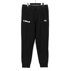 Y-3 | U GFX CUFF PANT / スウェットパンツ (メンズ) / ブラック / IB8611-APPA22