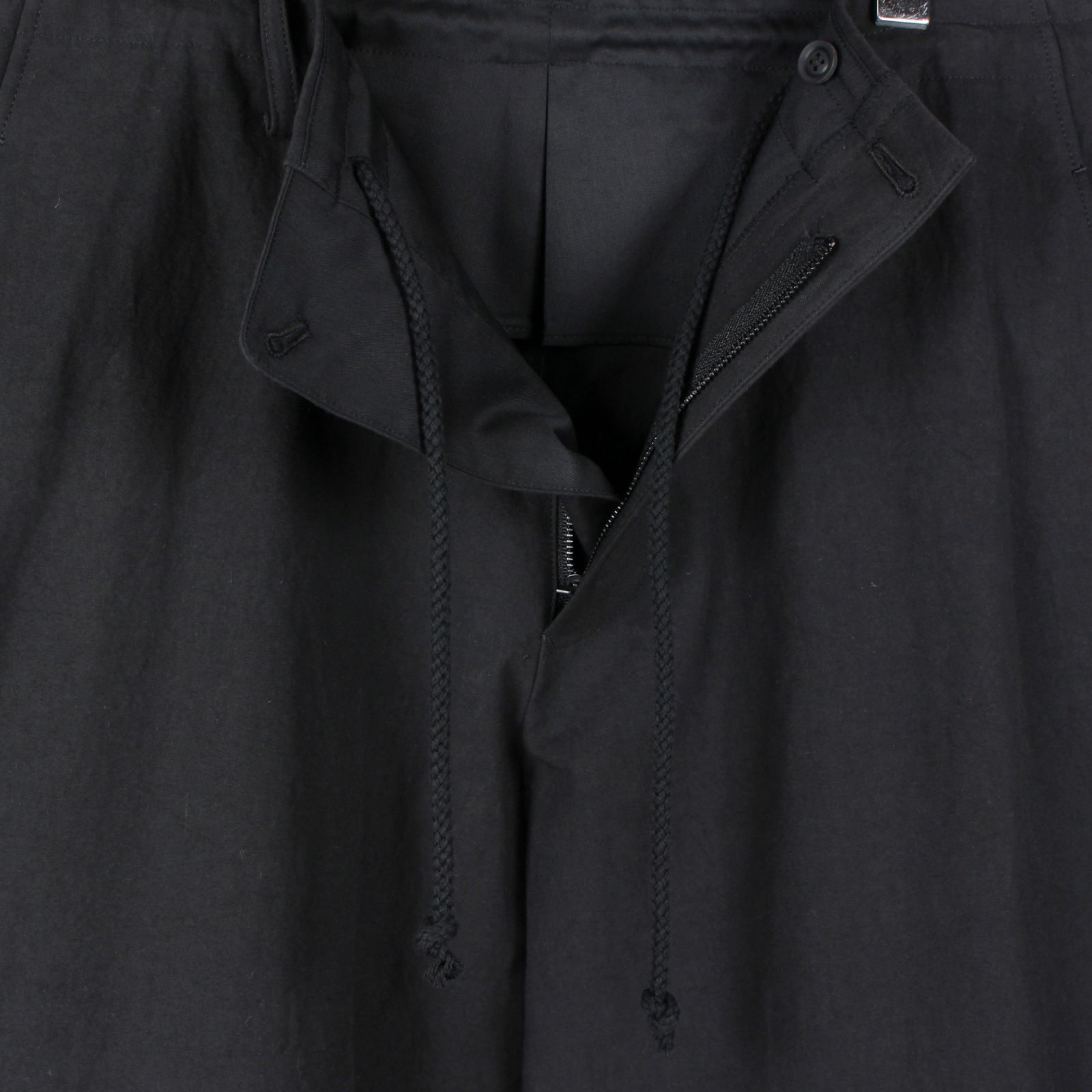 pour homme | 裾ベルトP (メンズ) / コットン / ブラック / HP-P45-035