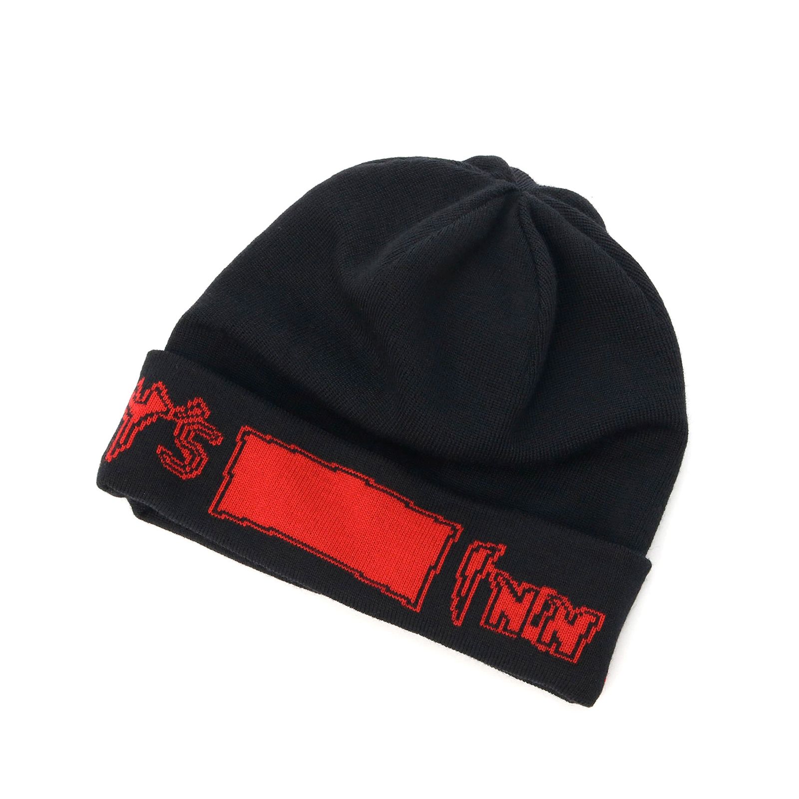 BASOLAN EXTRAFINE MERINO WOOL JACQUARD KNIT HAT / YX-H40-134