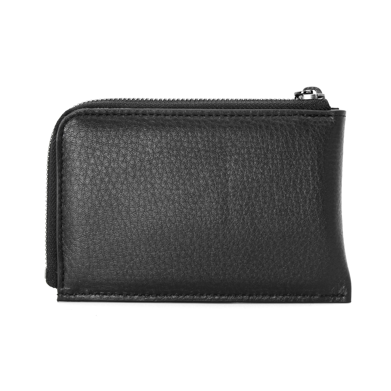 discord | yohji yamamoto / シグネチャーショートウォレット / ロゴ刺繍 L字型 ショート財布 / 牛革 / DM-A06-790