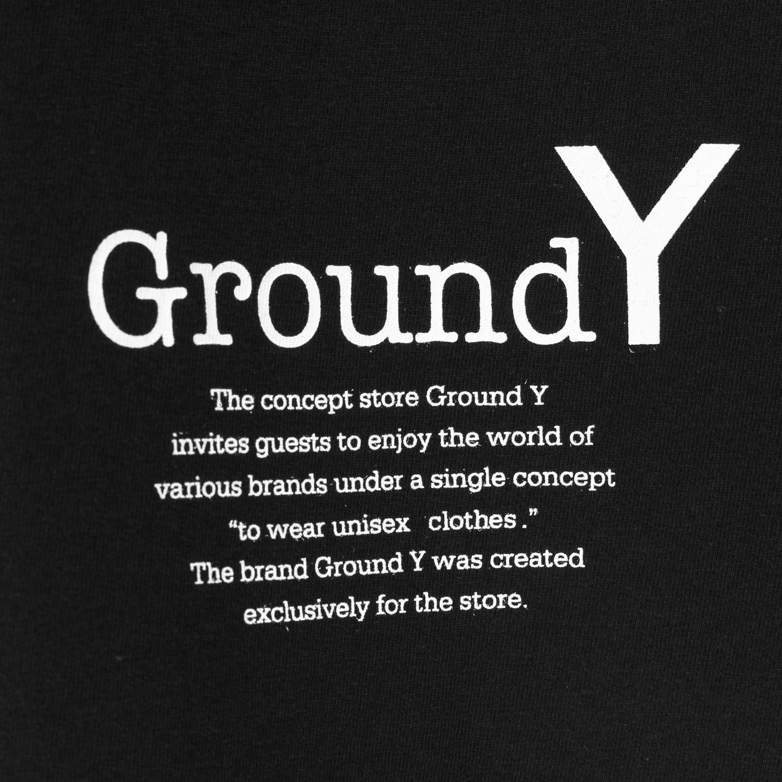 2pack T Ground Y - Yohji Yamamoto Logo / GA-T73-040 - 3(ワンサイズ)