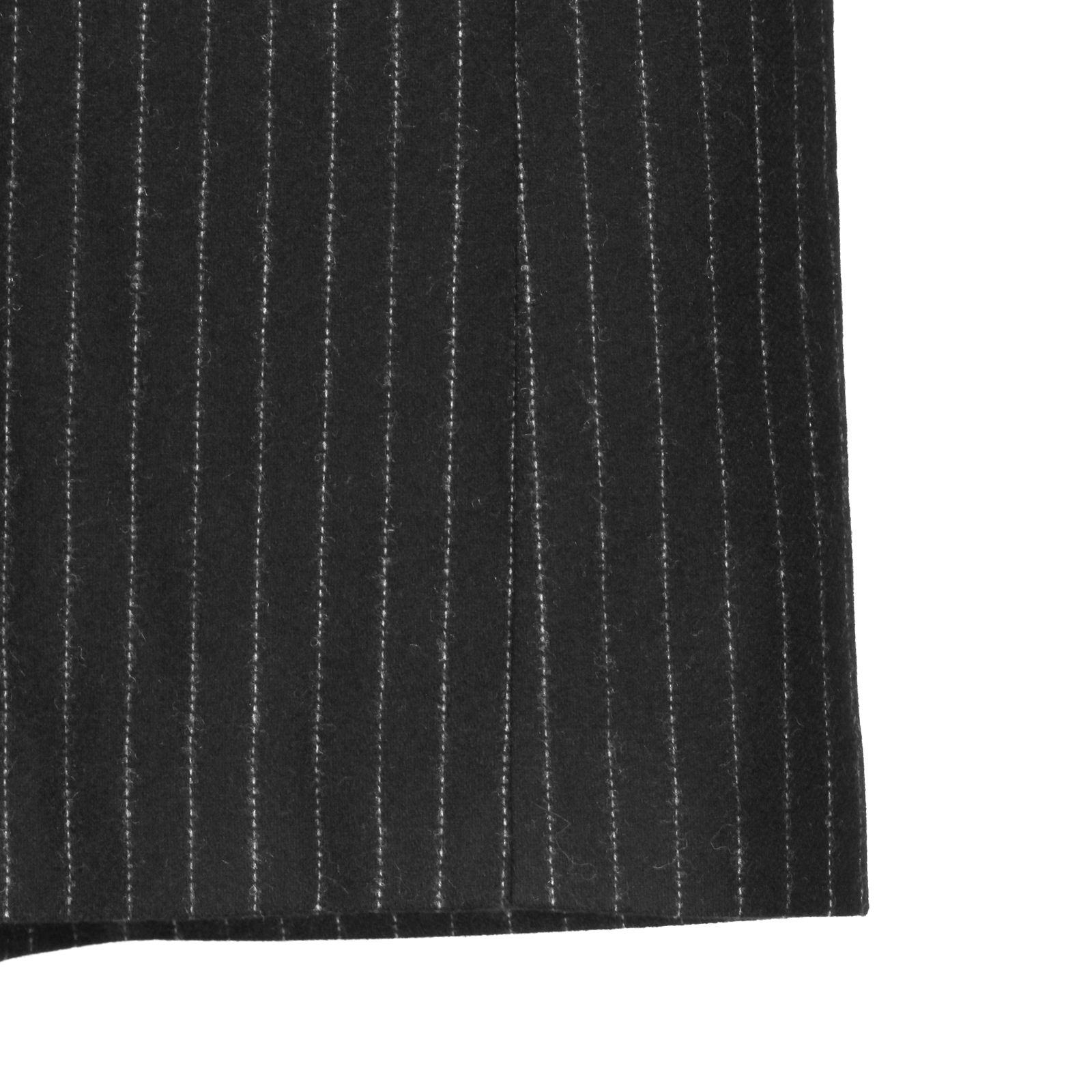 pour homme  | ストライプドクターJ / ジャケット(メンズ) / ストライプフラノ / ブラック / HW-J34-138