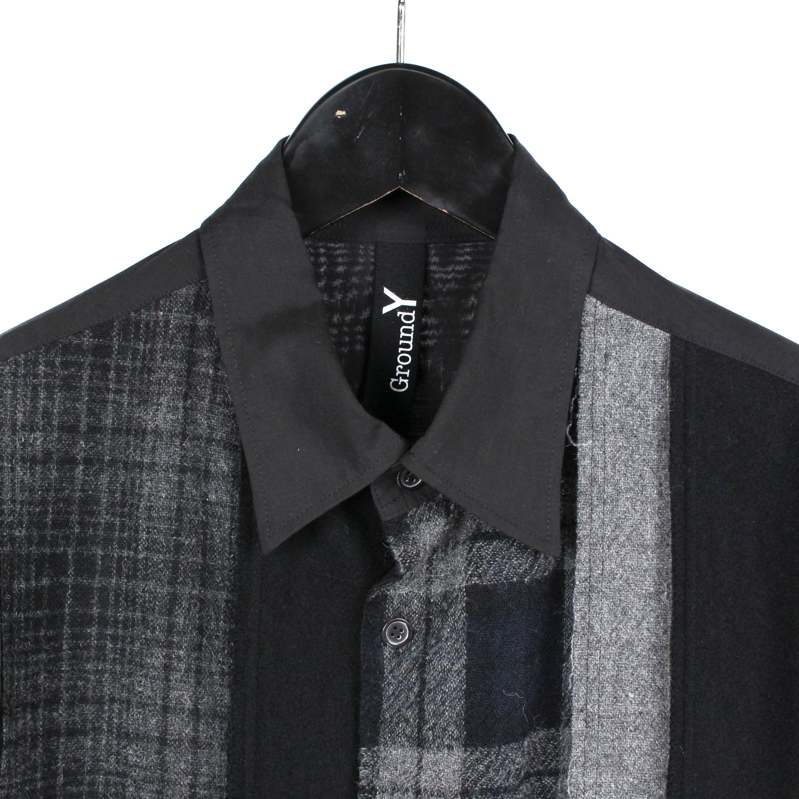 Ground Y | COMBINATION SHIRT / 長袖 シャツ (ユニセックス) / GW-B10-808