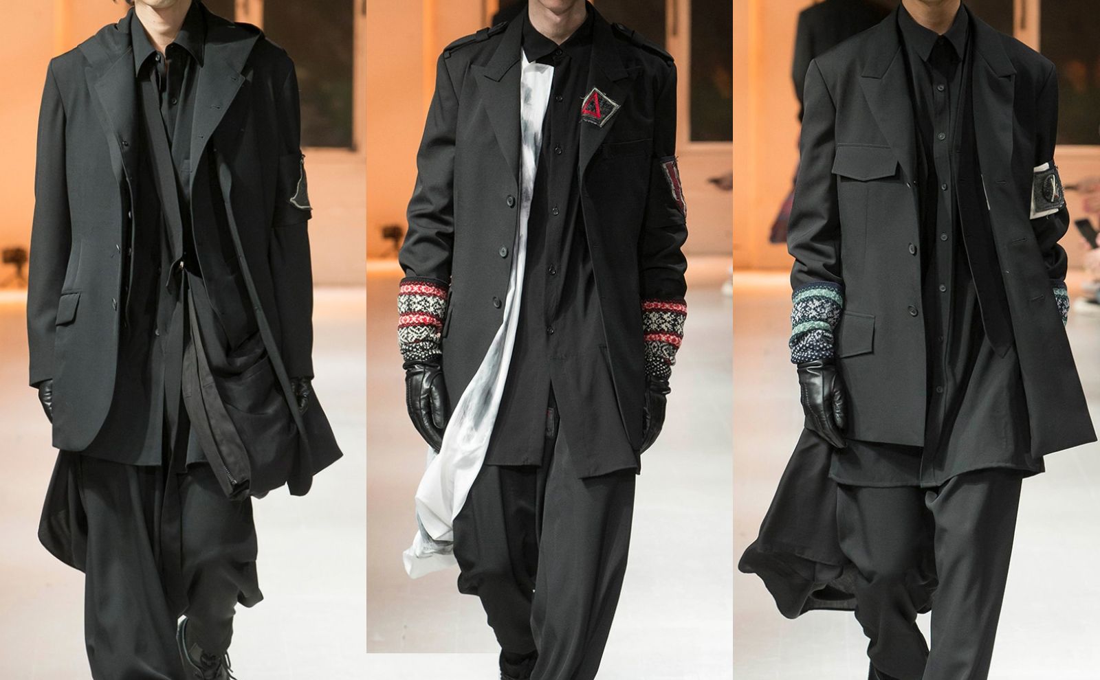 yohjiyamamoto 2020AW 腕章ジャケット