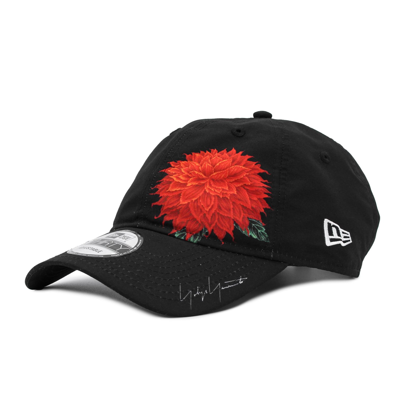 yohji yamamoto - pour homme × NEW ERA 930 YY DAHLIA HM BLKRED / HZ-H88-972  | ALUBUS / RUFUS