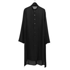 pour homme | スタンド衿ロングB / シャツ・ブラウス(メンズ) / ブラック / HP-B23-233