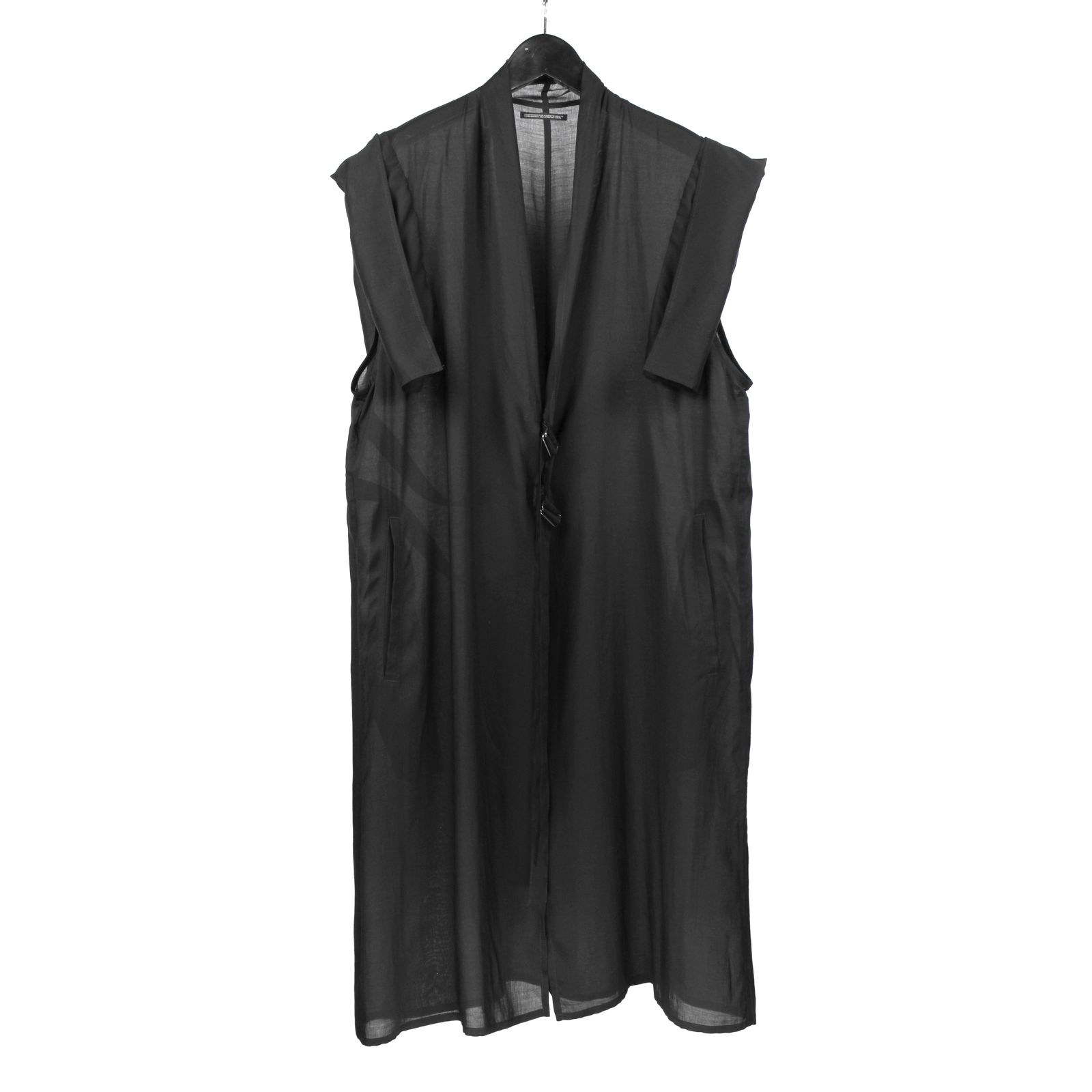 pour homme | フラシ袖付ロングベスト (メンズ) / ベスト / HK-V05-215