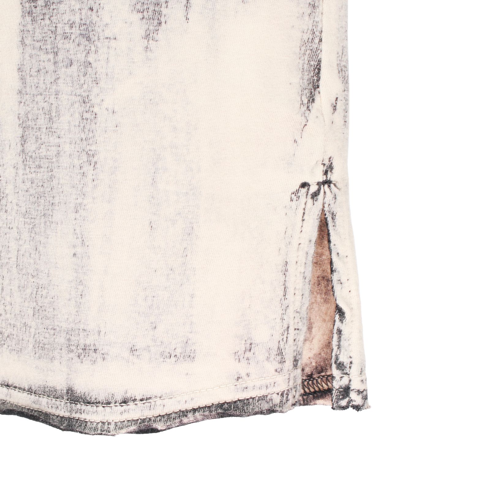 pour homme | 抜染半袖 (メンズ) / 半袖カットソー / ブラック / HK-T12-082