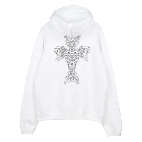 Y's for men × MASSES | BONE PRINT HOODIE / パーカー (ユニセックス) / ホワイト / ML-T78-991