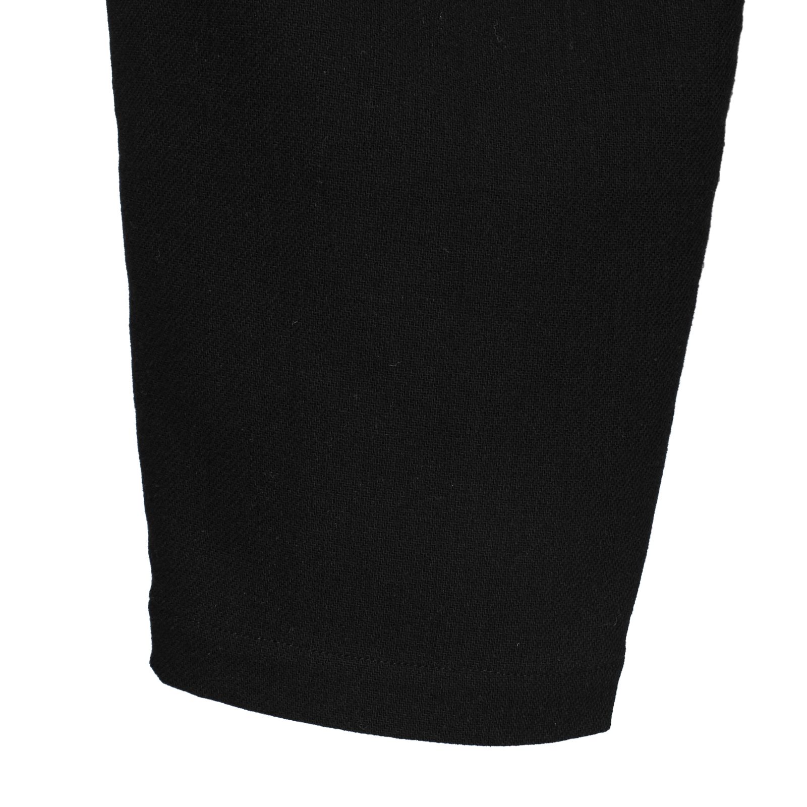 pour homme | 脇ヒョウオパールP / ウール パンツ (メンズ) / ブラック / HE-P79-118