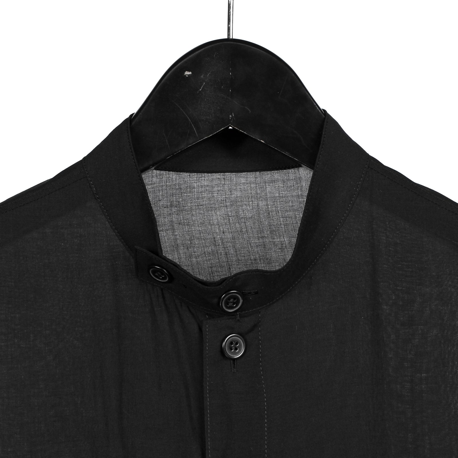 YOHJI YAMAMOTO HOMME テンセルローン スタンド襟 ウィング