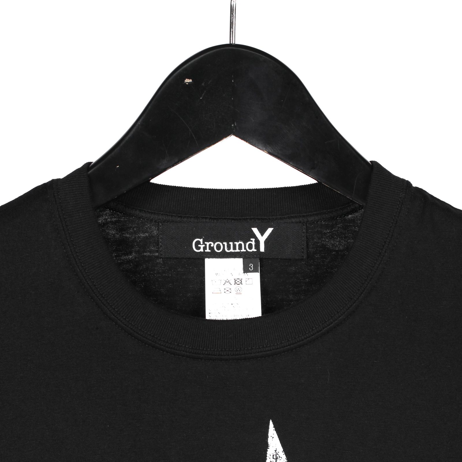Ground Y | COTTON JERSEY SKULL PRINT T-SHIRT / 半袖Tシャツ (ユニセックス) / GP-T63-070