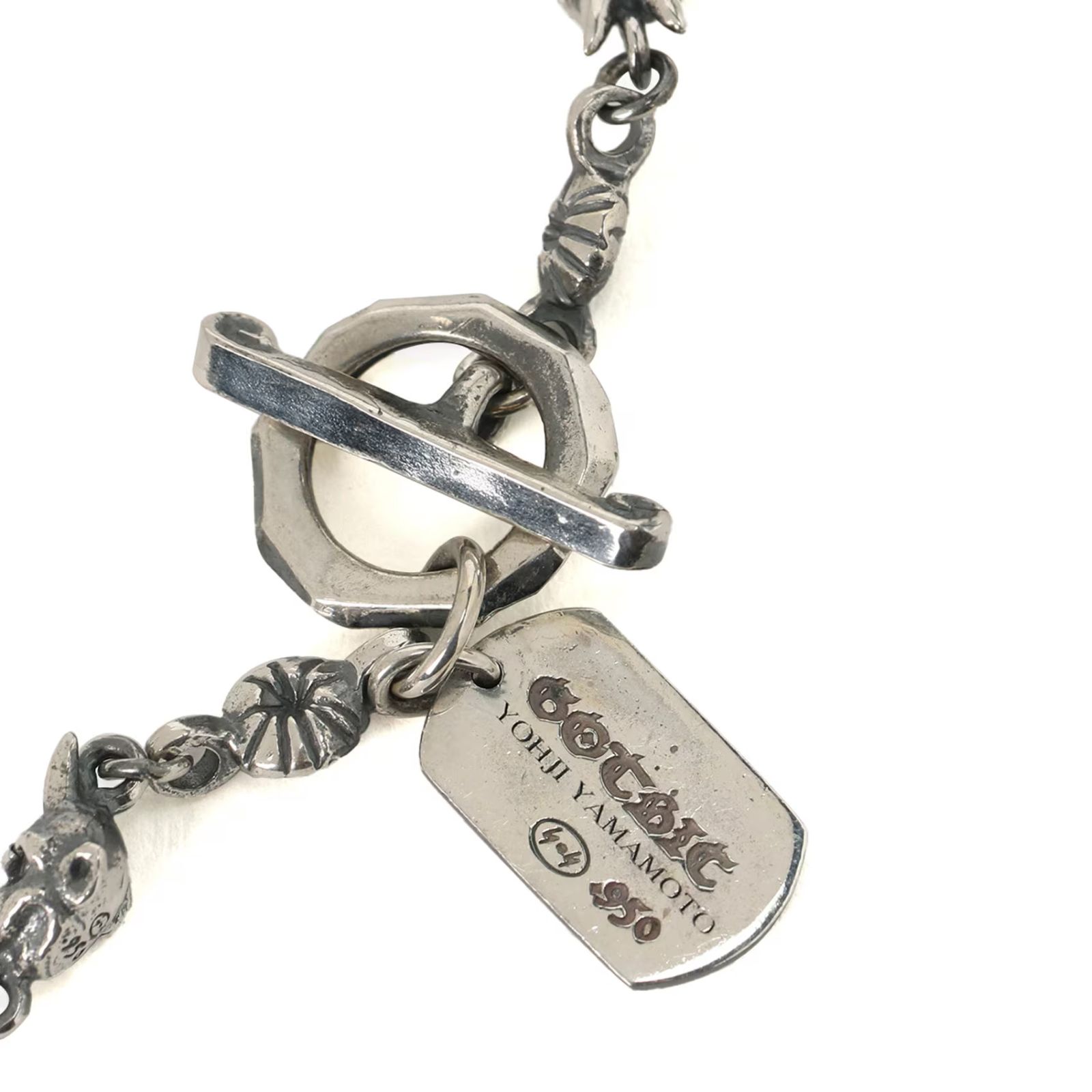 GOTHIC YOHJI YAMAMOTO GARGOYLE CHAIN NECKLACE / ネックレス (ユニセックス)  シルバー Silver950 / HS-A35-920