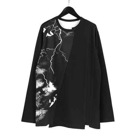 Ground Y | LONG SLEEVE T-SHIRT / 長袖Tシャツ (ユニセックス) / GK-T12-807