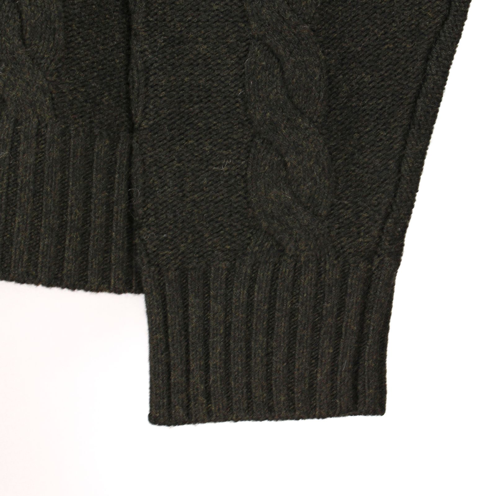 Ground Y | COMBINATION KNIT / ニットセーター (ユニセックス) / ブラウン×カーキ / GL-K03-860-1