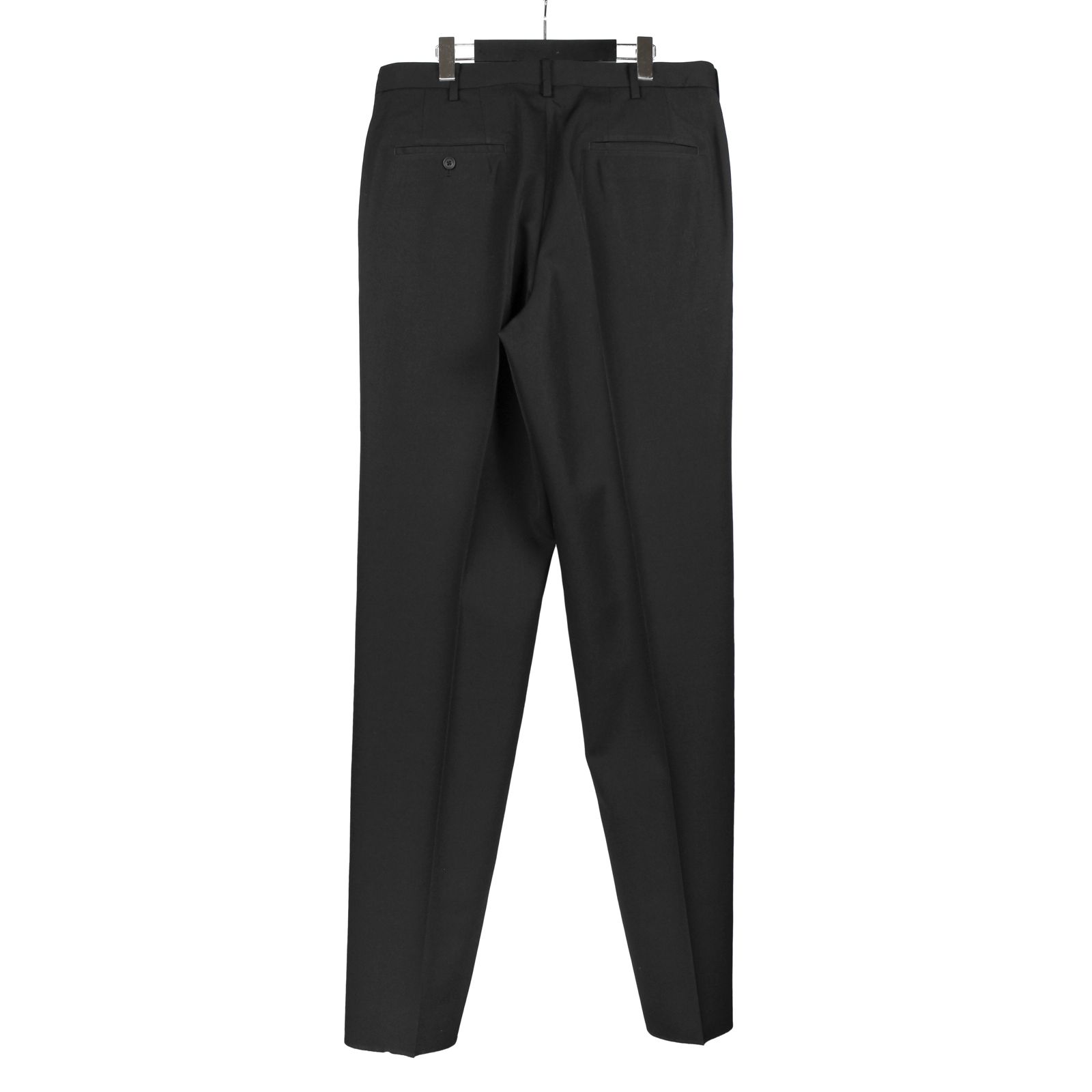 Resurrection ブラック パンツ yohji yamamoto - COSTUME D' HOMME | ノータックパンツ (メンズ