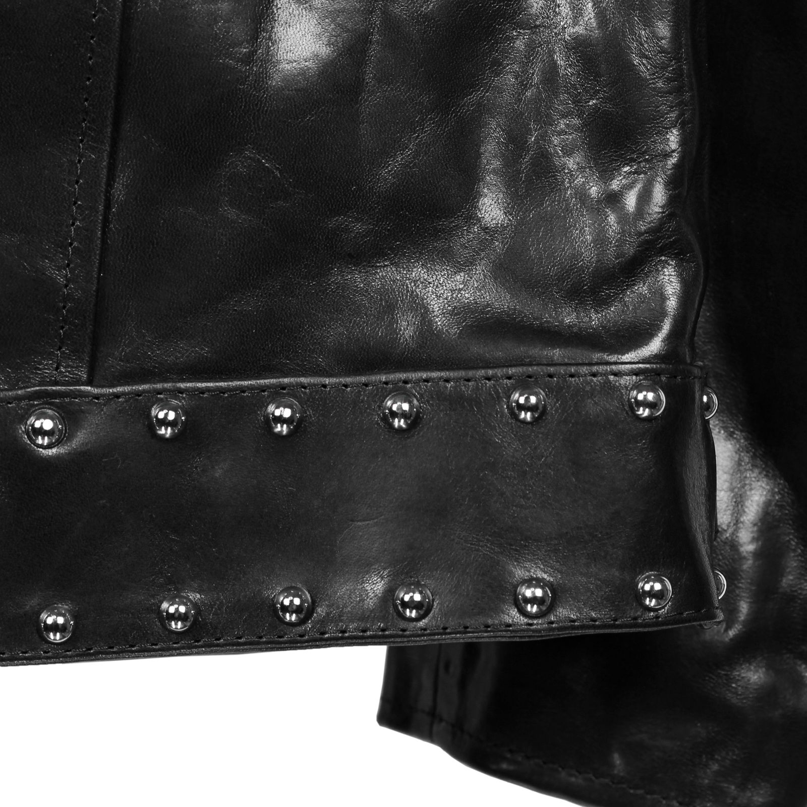 pour homme × BACK LASH スタッズホースJKT / HX-Y91-702