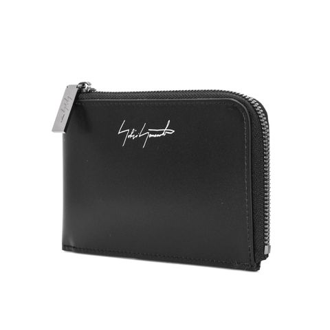 discord | yohji yamamoto / プレイン ウォレット / L字型ショート財布 / 牛革 / DA-A97-793