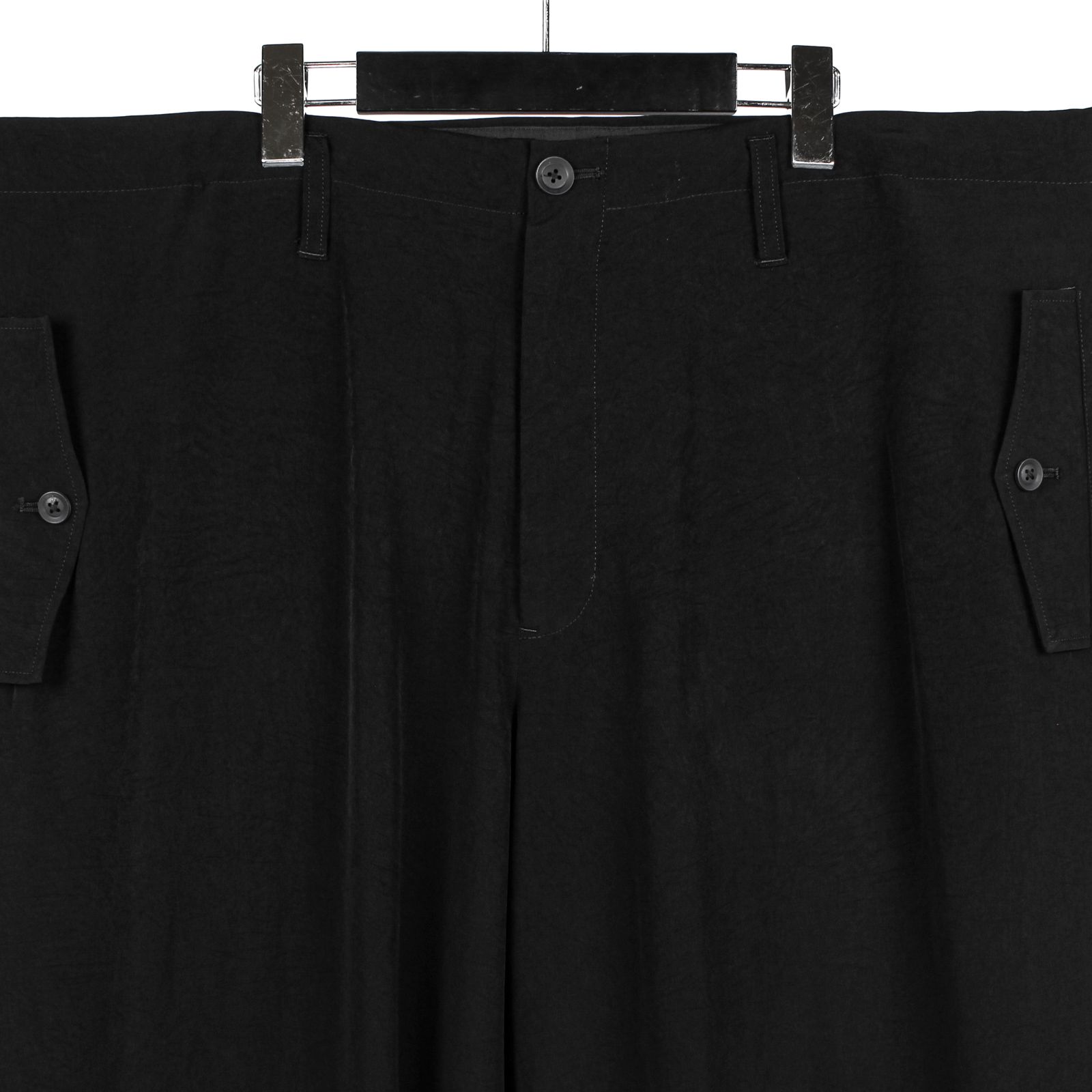 yohji yamamoto - pour homme | フラップ付脇タックP (メンズ yohji yamamoto - pour homme | フラップ付脇タックP (メンズ