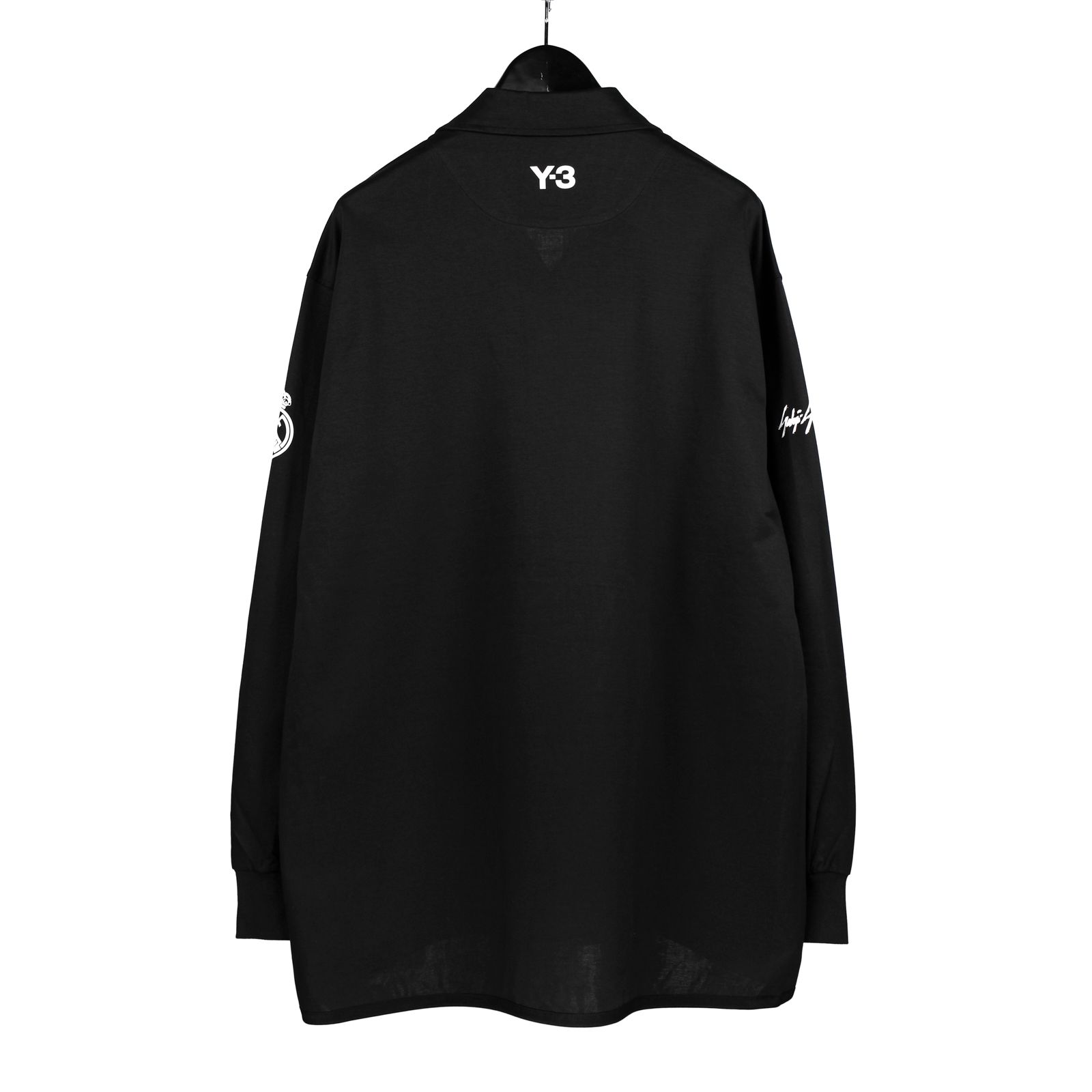 yohji yamamoto - Y-3 | RM LS POLO / 長袖 ポロシャツ (メンズ) / ブラック / IT3712-APPS24 |  ALUBUS / RUFUS