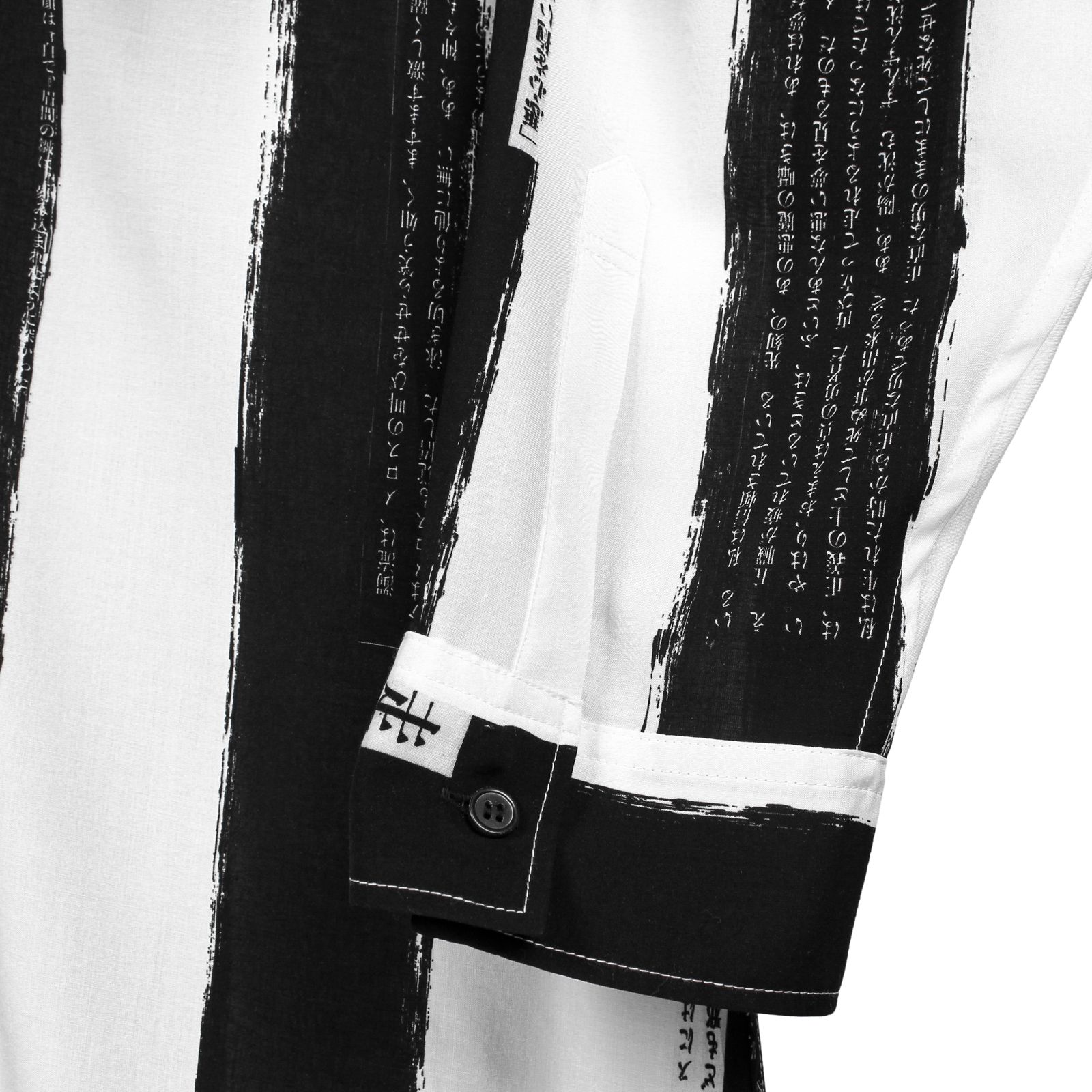 <Ango Sakaguchi>Shredded jersey Round jumbo long sleeves T / GG-B08-201