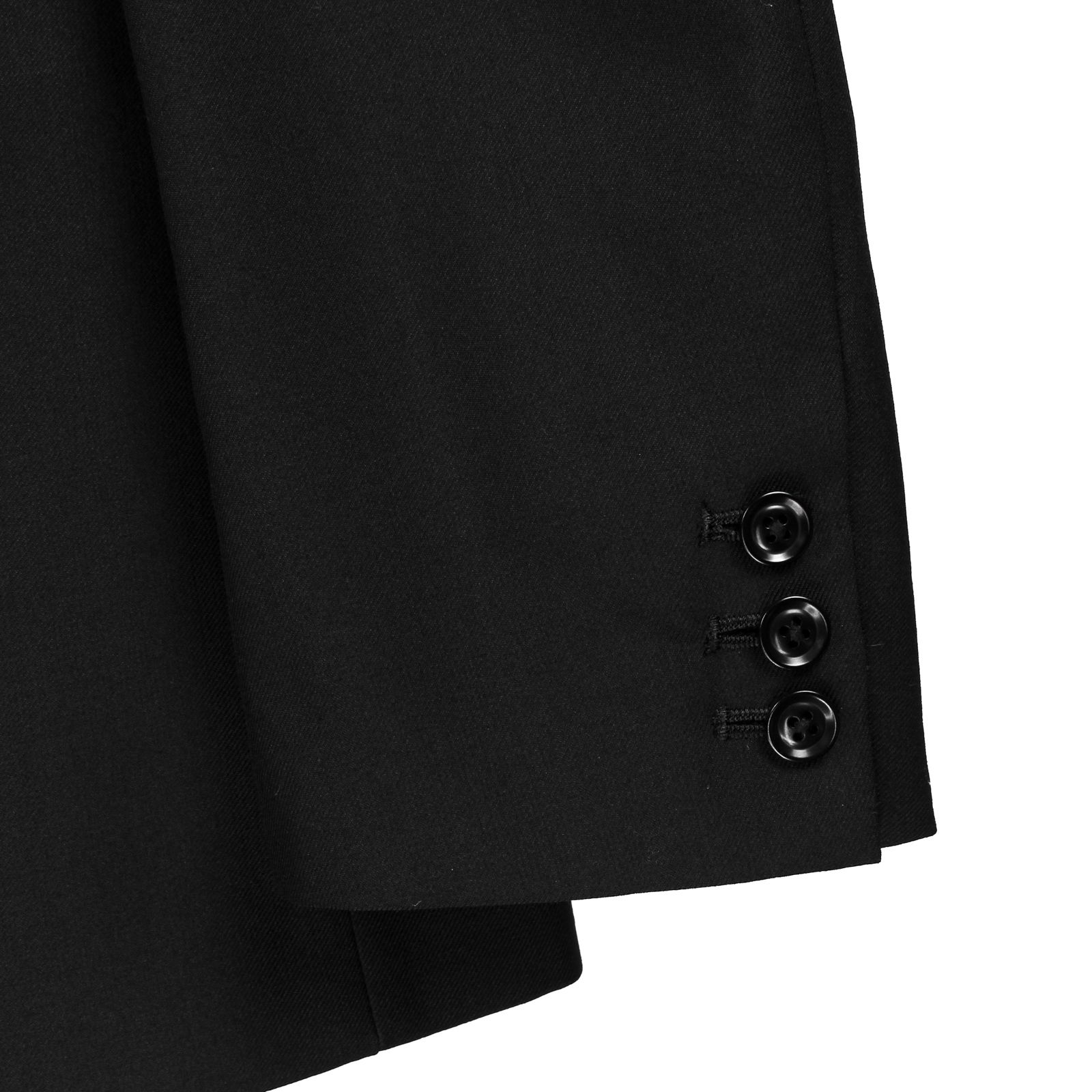 Ground Y | T/W GABARDINE TWO BUTTONS SINGLE JACKET / ギャバジン シングルジャケット / ブラック / GA-J03-100