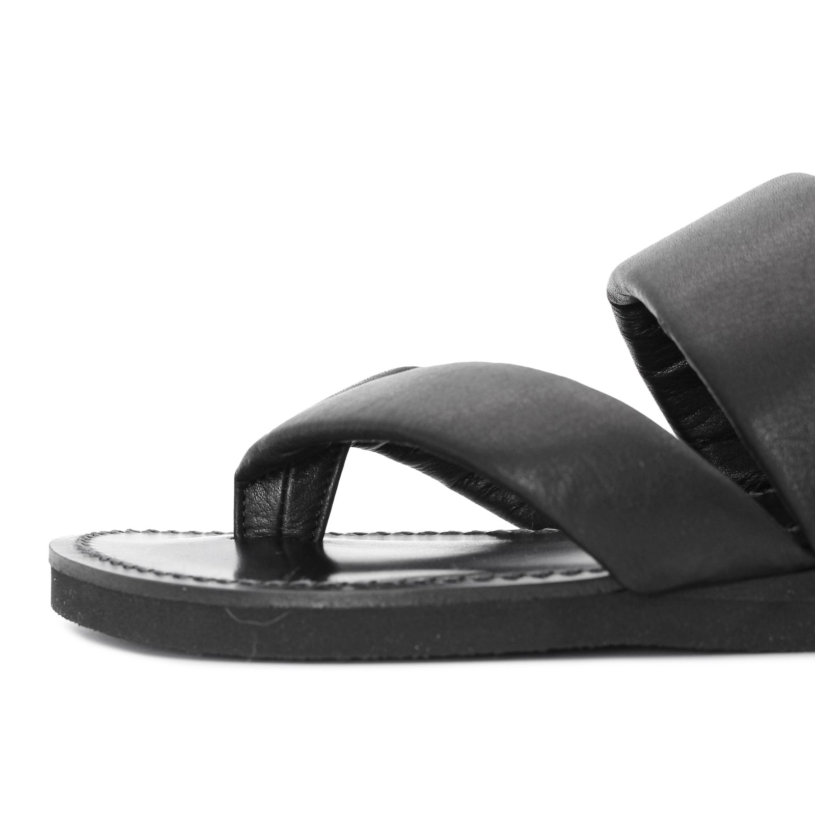 pour homme | トングストラップサンダル (メンズ) / サンダル / ブラック / HK-E01-762