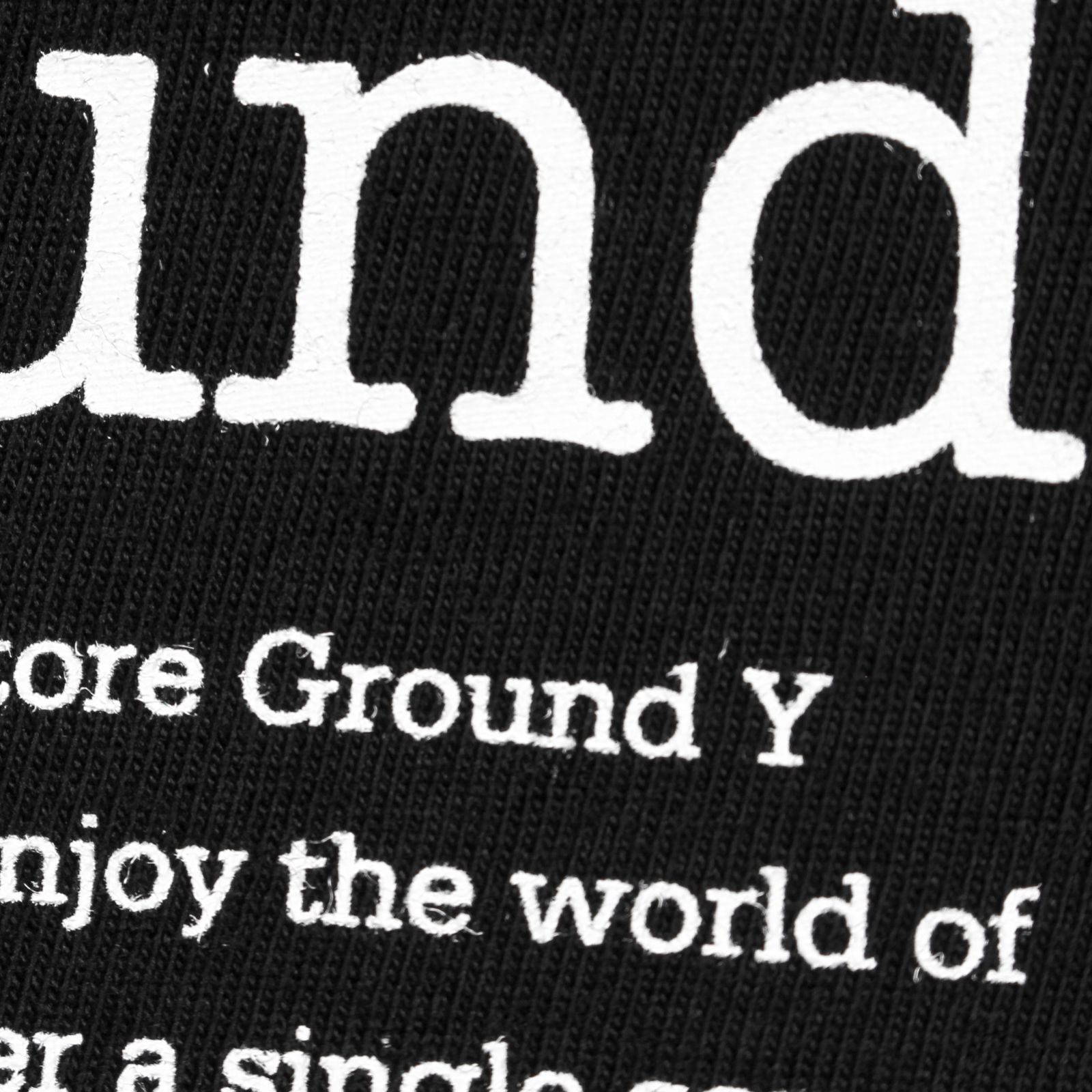 Ground Y - 2pack T Ground Y - Yohji Yamamoto Logo / GA-T73 Ground Y - 2pack T Ground Y - Yohji Yamamoto Logo / GA-T73