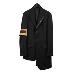 Yohji Yamamoto [HR-J50-143 / 左ラペル耳使いJKT]