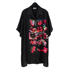 pour homme | フラシPKB・花 / シャツ・ブラウス (メンズ) / ブラック / HG-B27-404