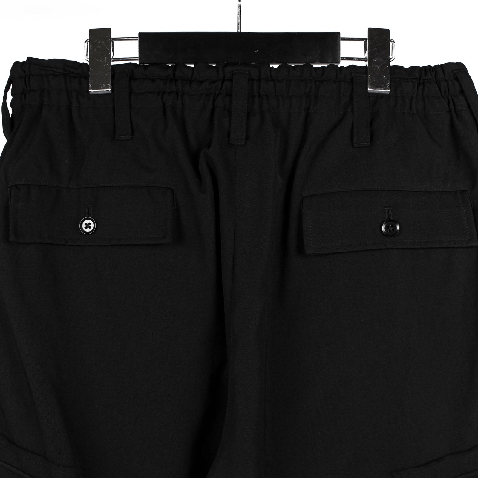 Ground Y | Military Cargo Pants / ミリタリー カーゴパンツ (ユニセックス) / ブラック / GO-P07-100