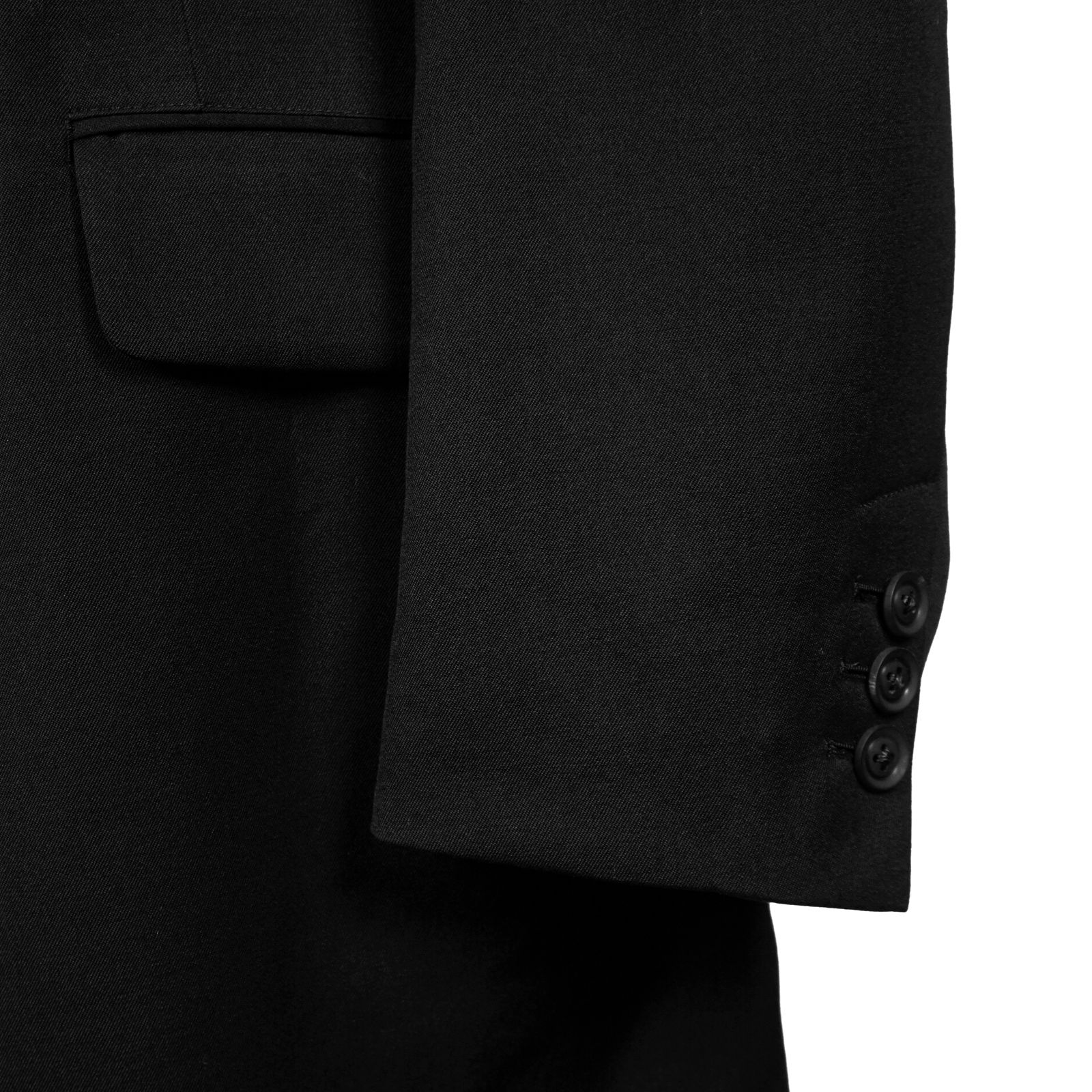Yohji Yamamoto [HR-J57-100 / ワッペン付きアンバランスJKT]