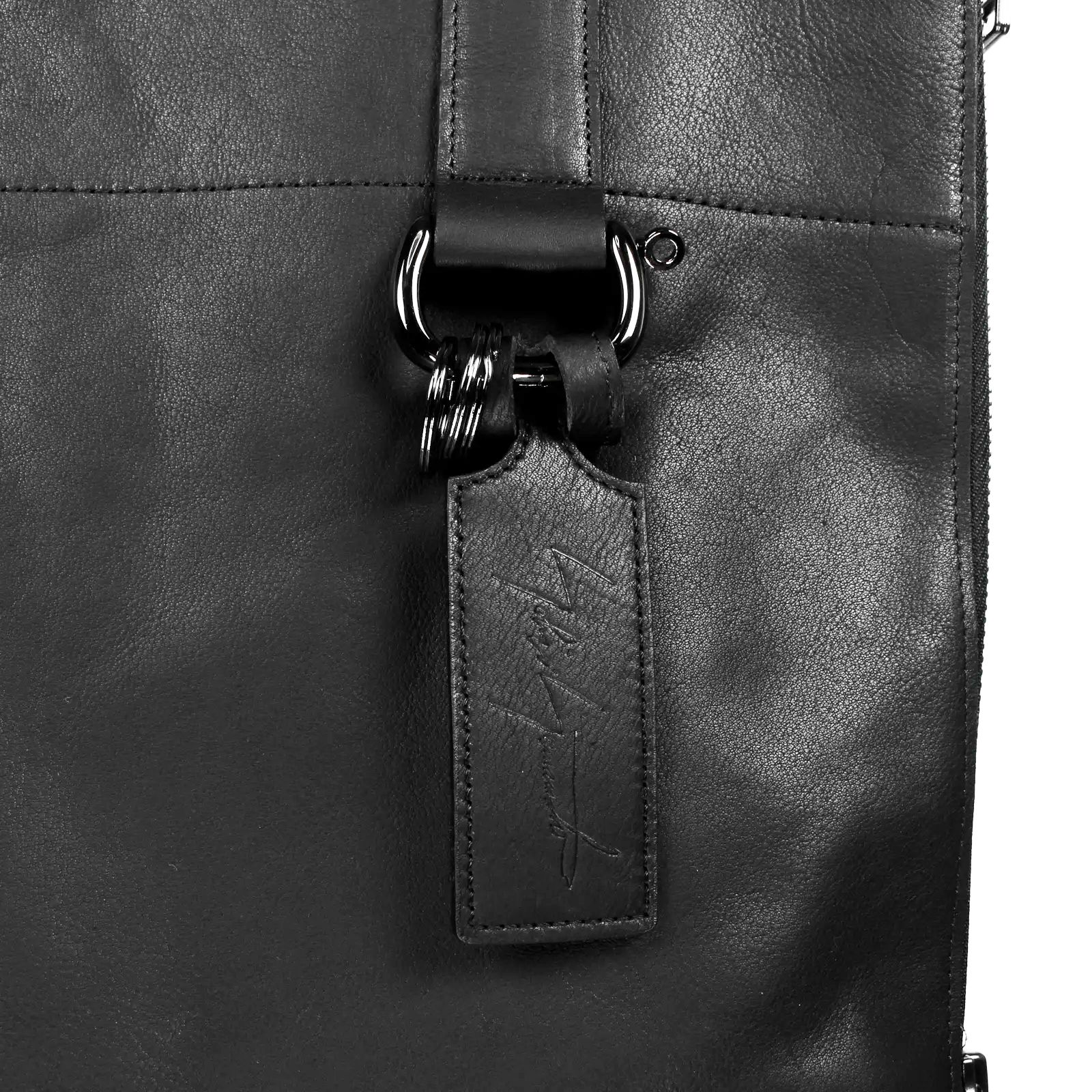 discord | yohji yamamoto / Zipper tote (ユニセックス) / ブラック / DA-I81-784