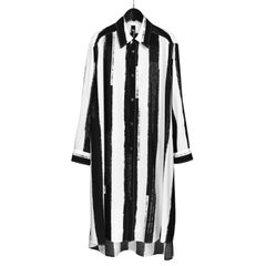 <Ango Sakaguchi>Shredded jersey Round jumbo long sleeves T / GG-B08-201