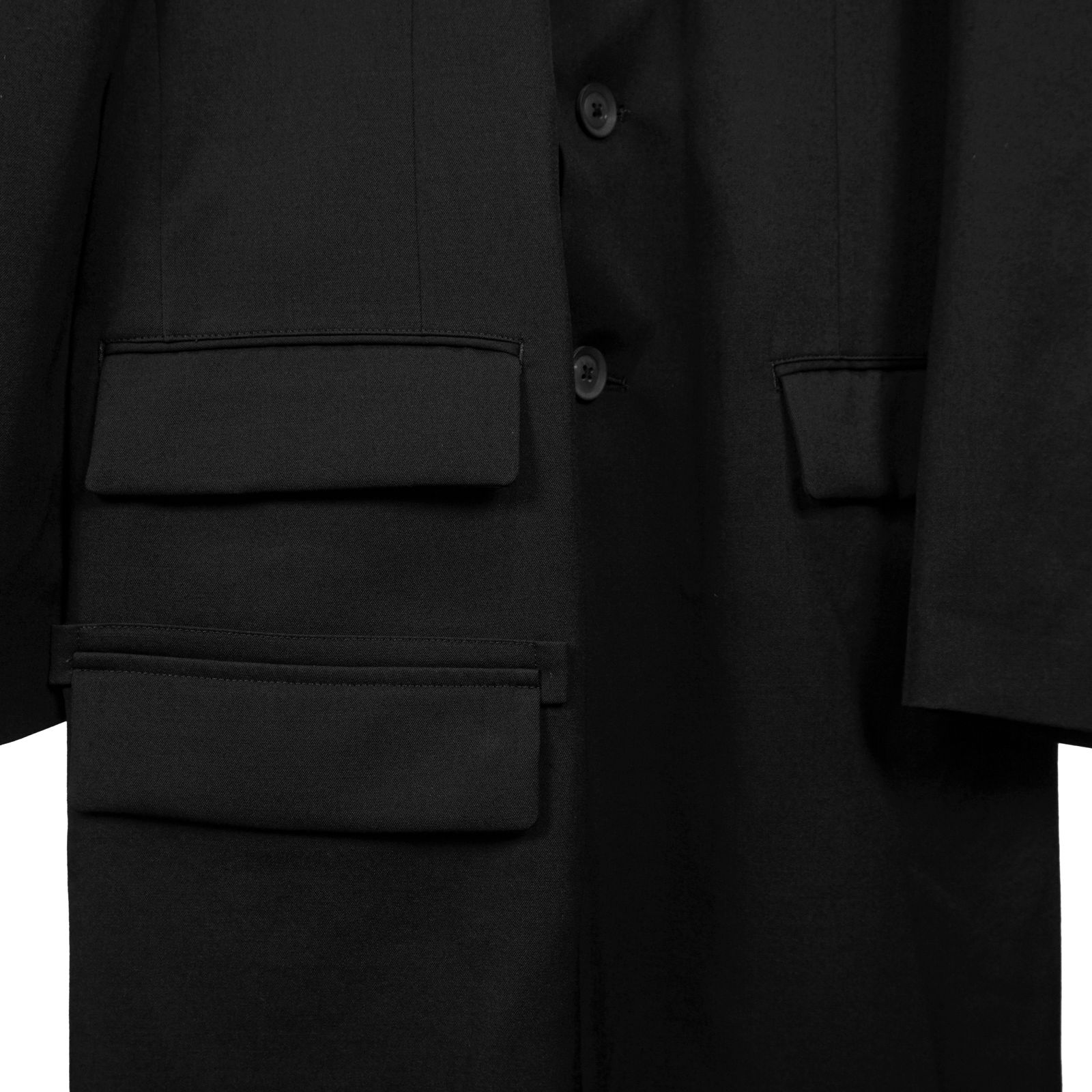 Yohji Yamamoto [HR-J32-100 / ロングJKTプリントA (TUXEDO PARK)]