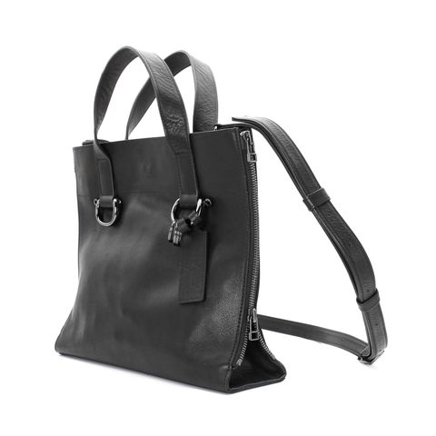 discord | yohji yamamoto / Zipper shoulder (ユニセックス) / ブラック / DA-I80-796